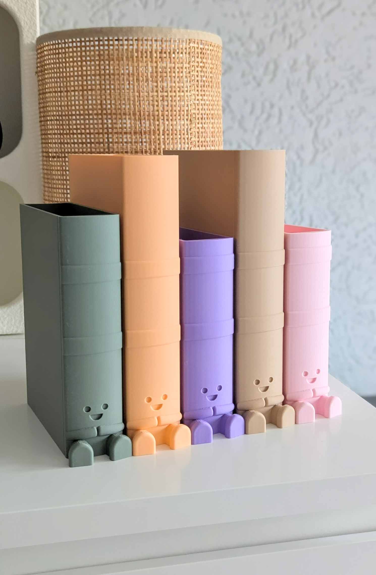 Happy book nook storage box