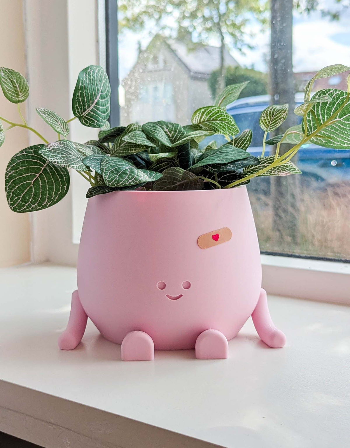 Happy imperfect plant pot
