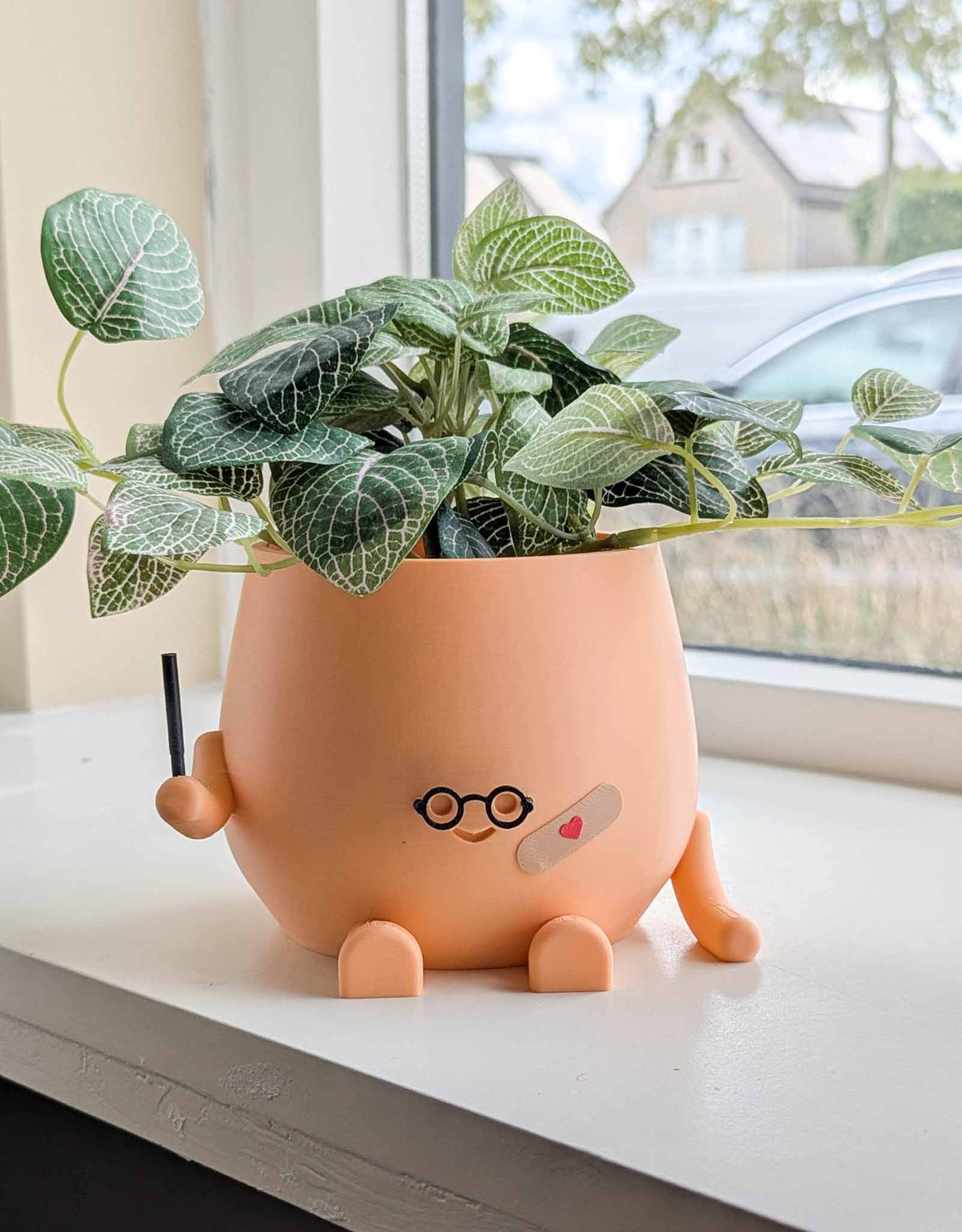 Happy imperfect wizard plant pot