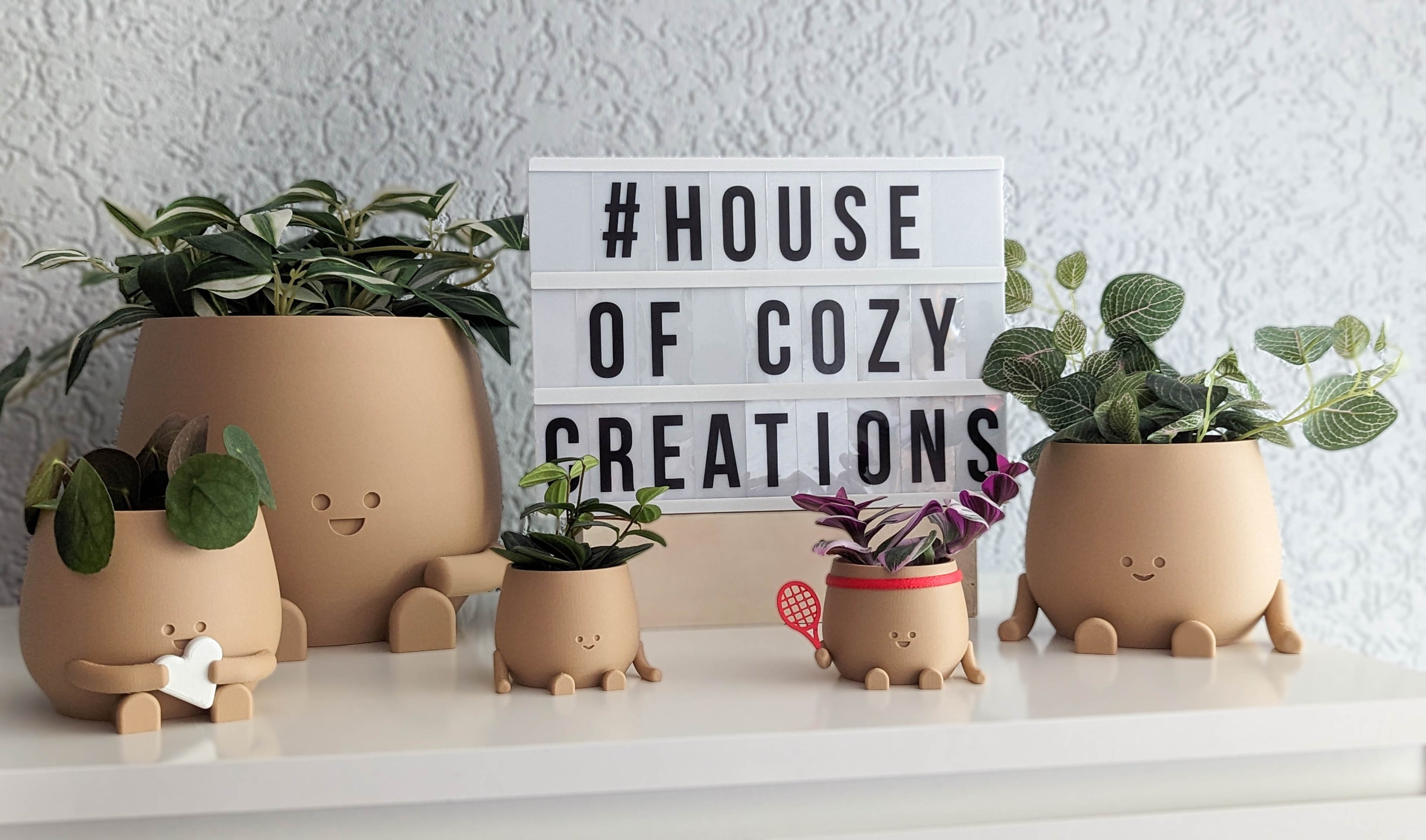 happy plant pots houseofcozycreations