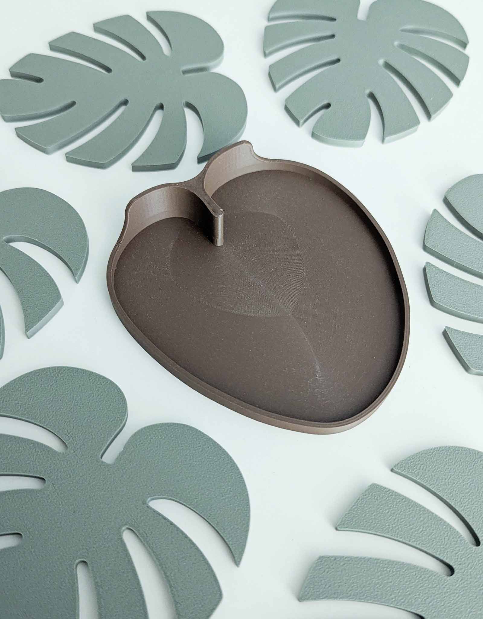 Monstera coasters 