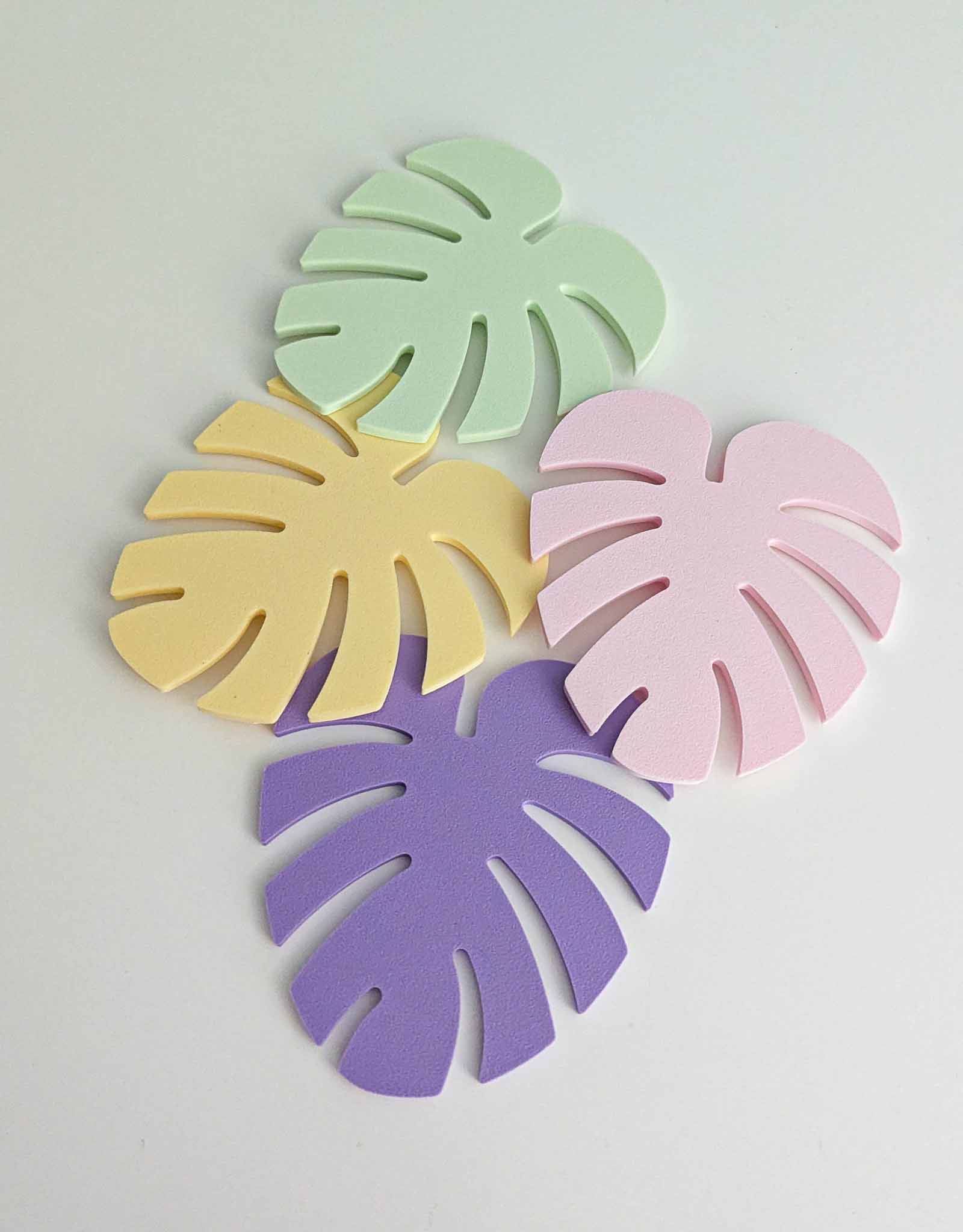 Monstera coasters 