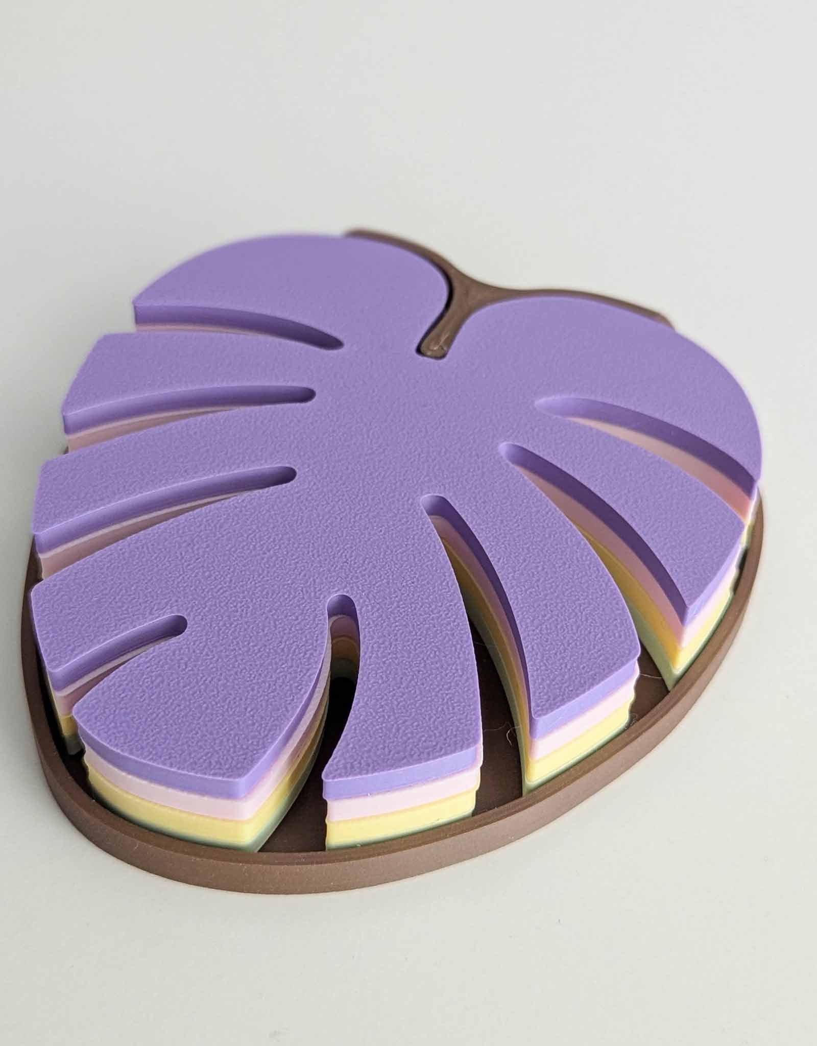 Monstera coasters 