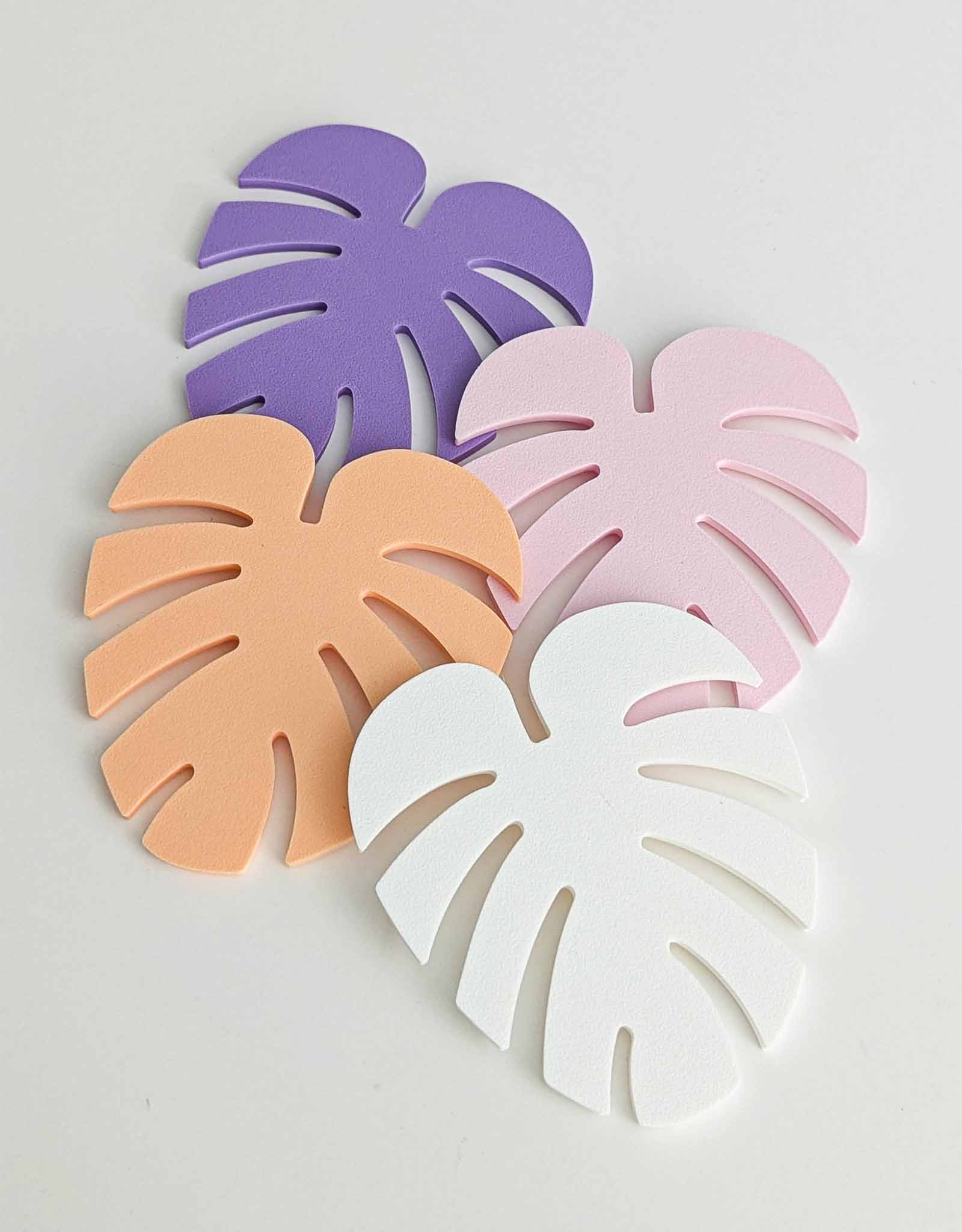 Monstera coasters 