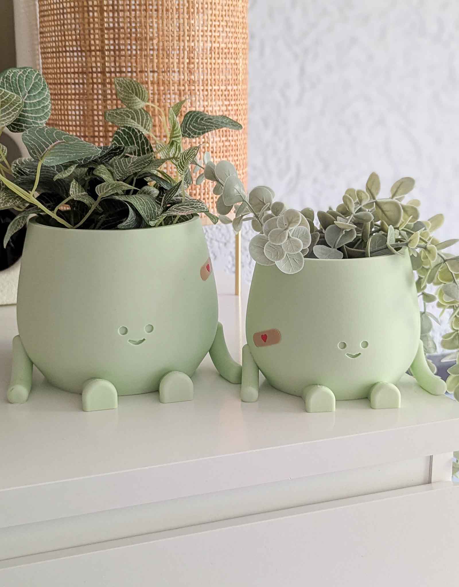 Happy imperfect plant pot