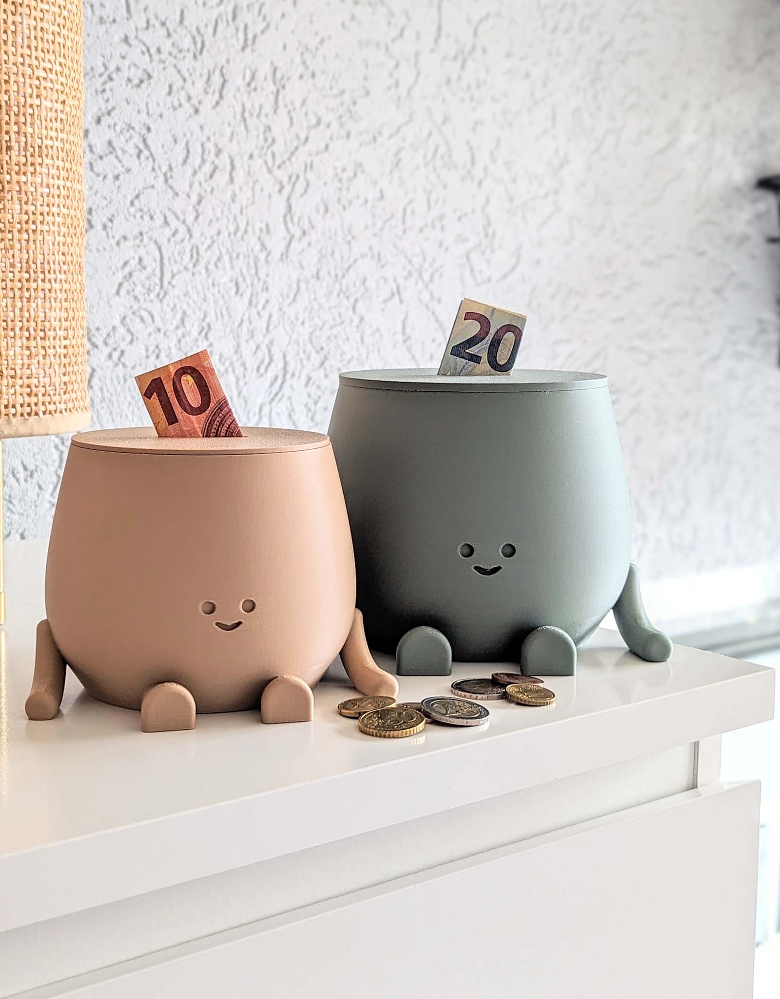 Happy piggy bank