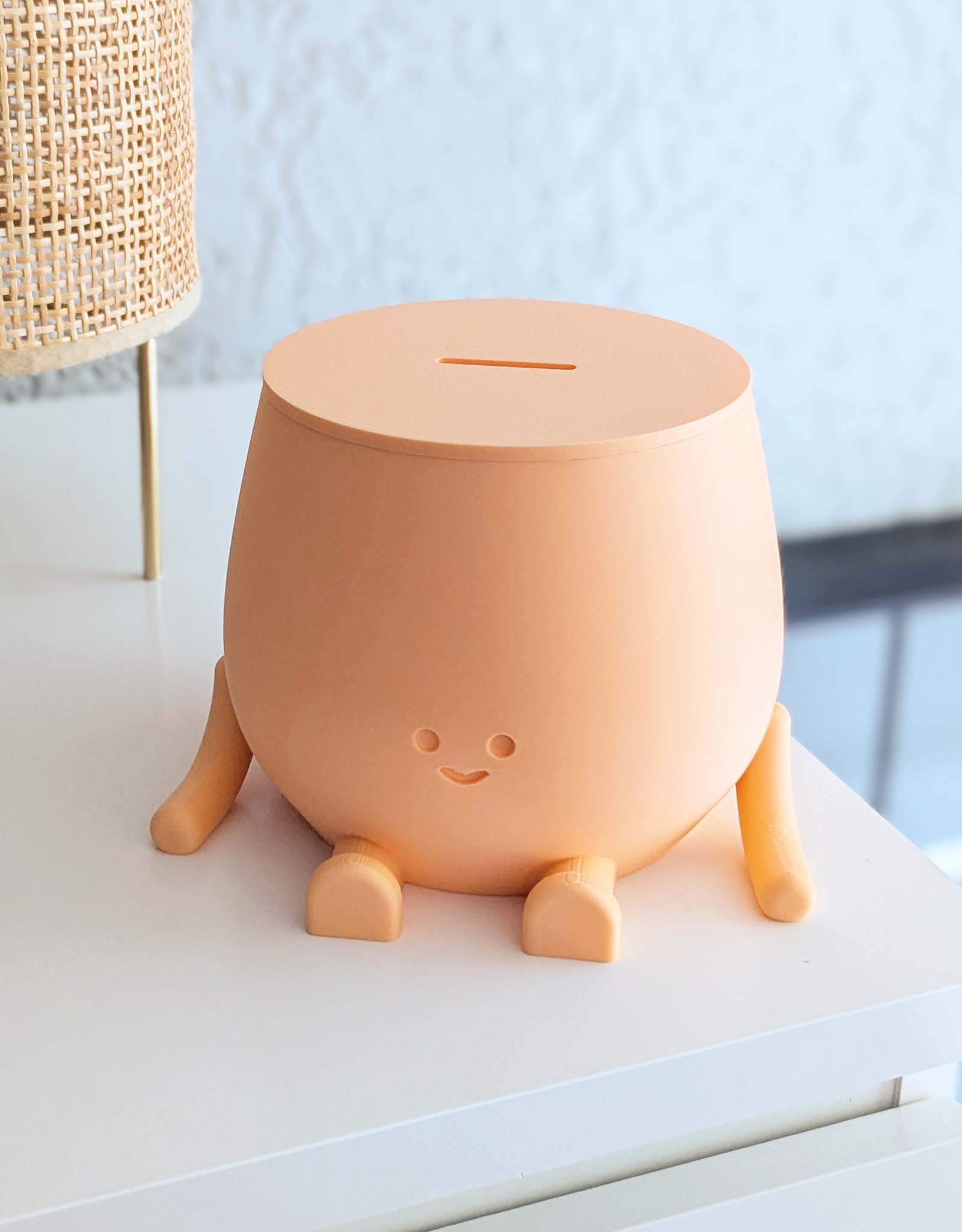 Happy piggy bank