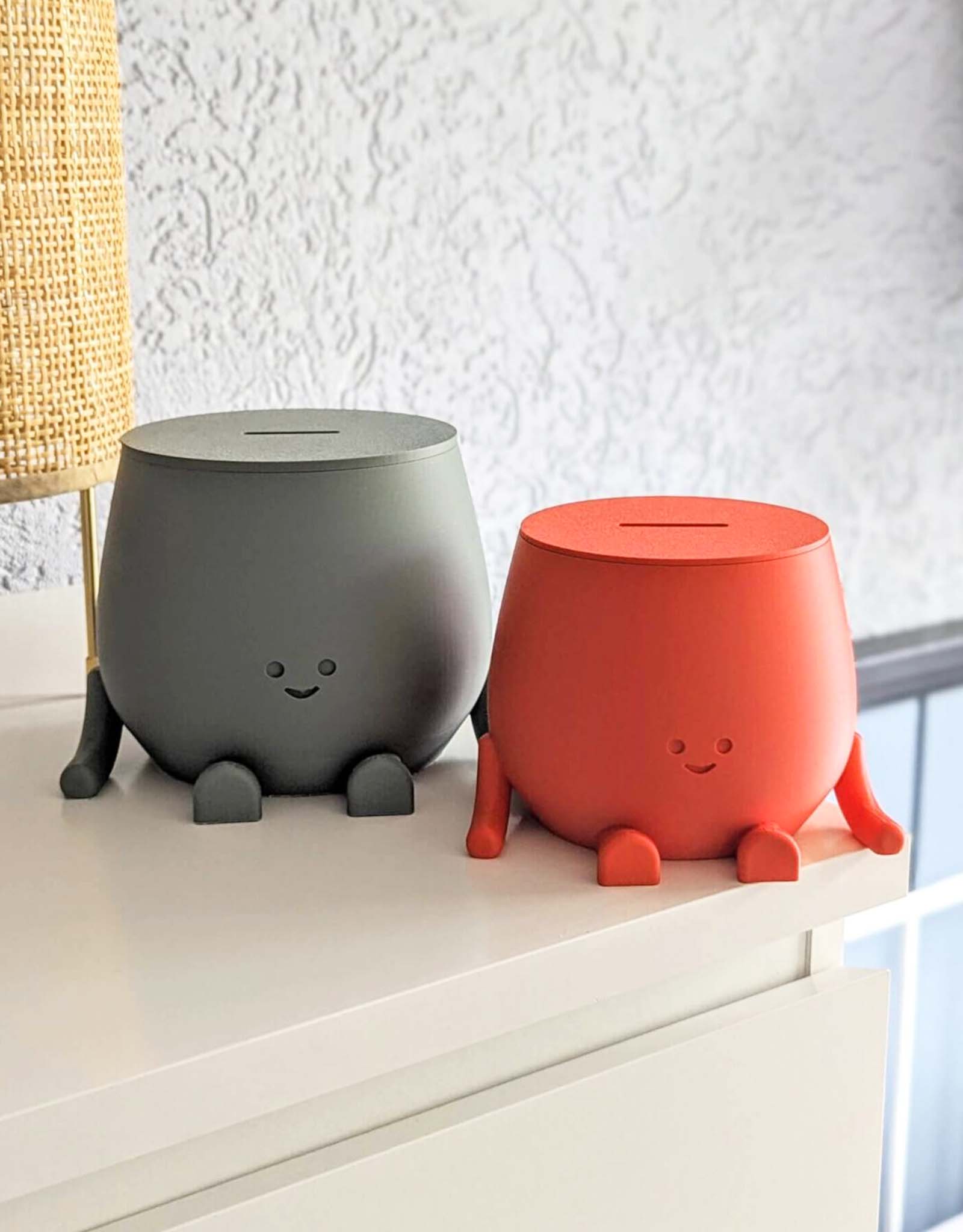 Happy piggy bank