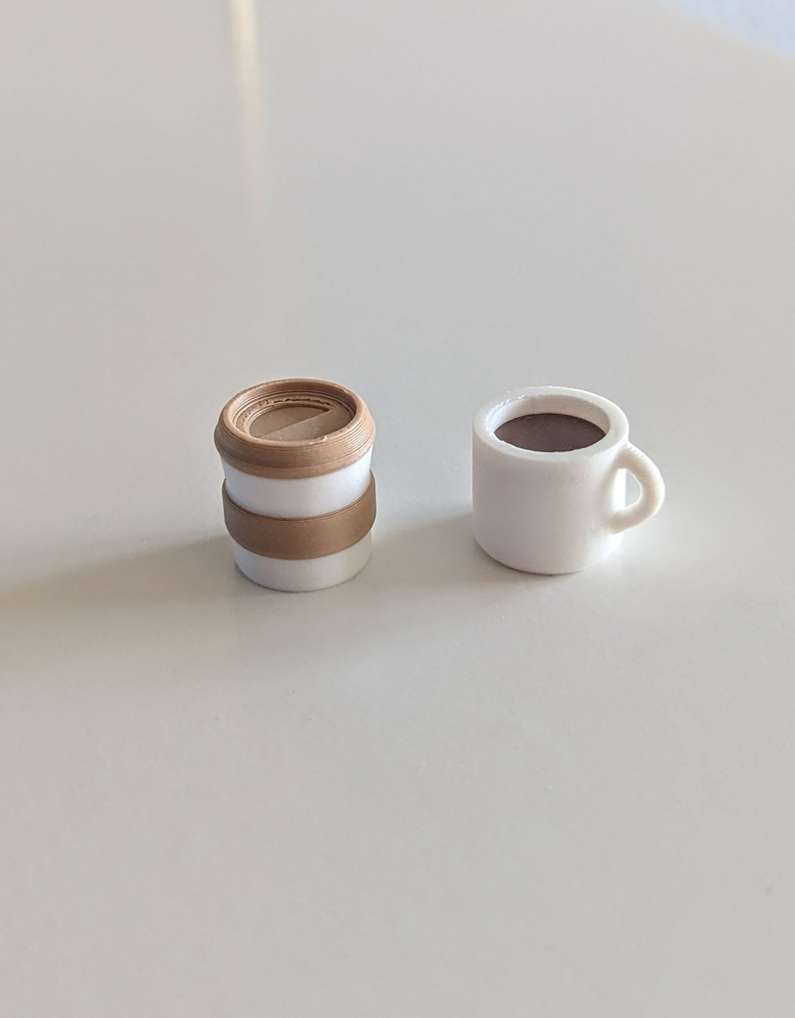 Happy coffee mug plant pot