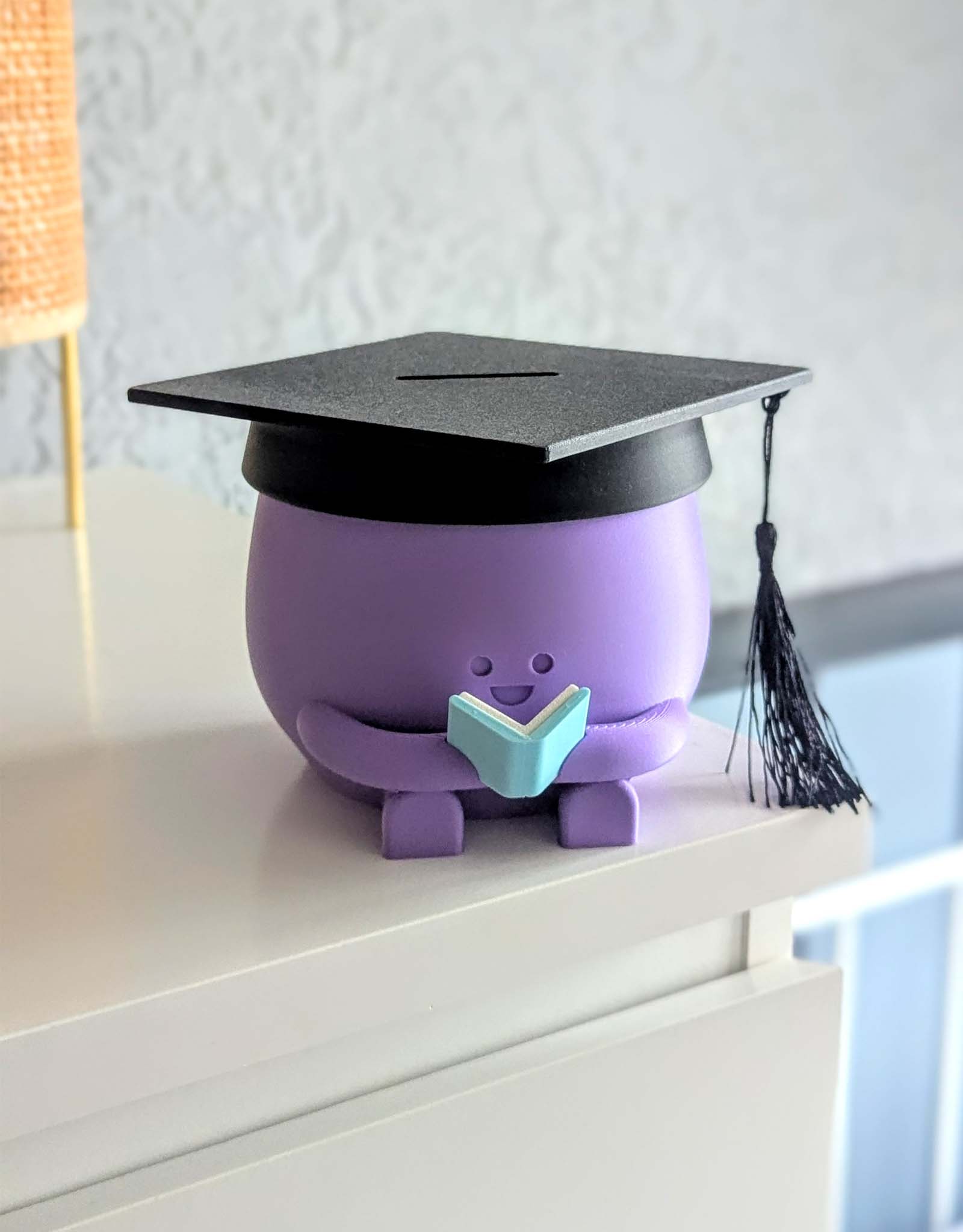 Happy graduation piggy bank