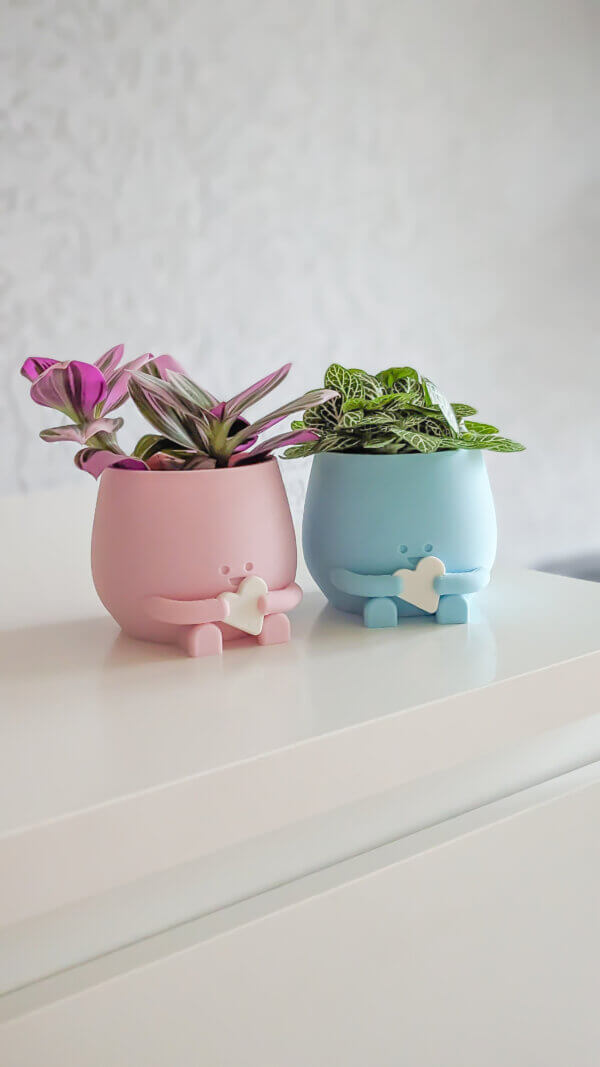 Happy heart plant pot - Image 3