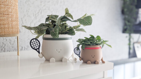 Happy tennis plant pot - Image 4