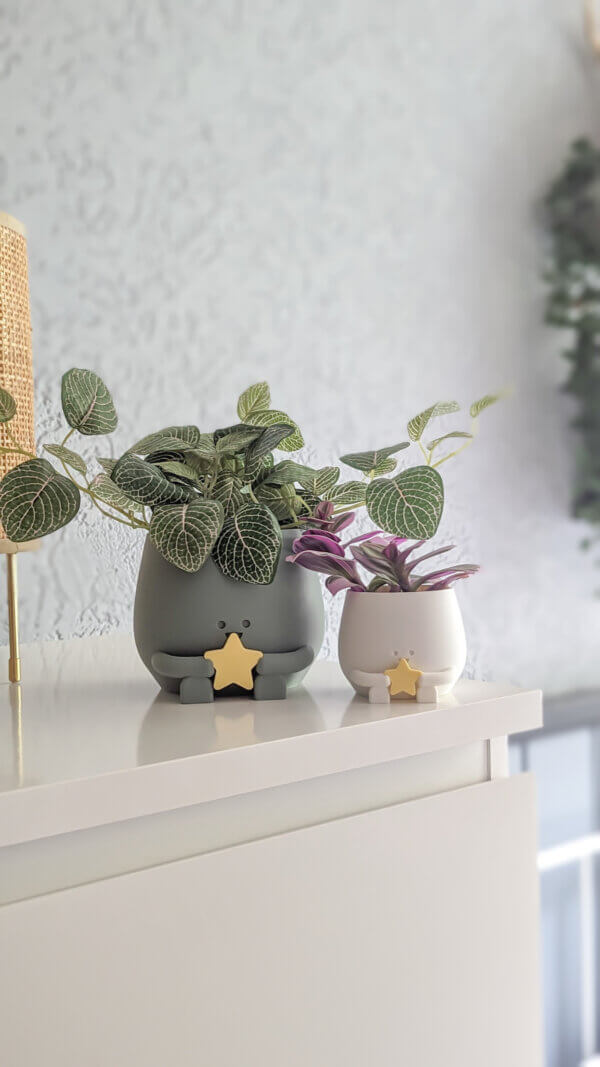 Happy plant pot cosmic star and moon - Image 4