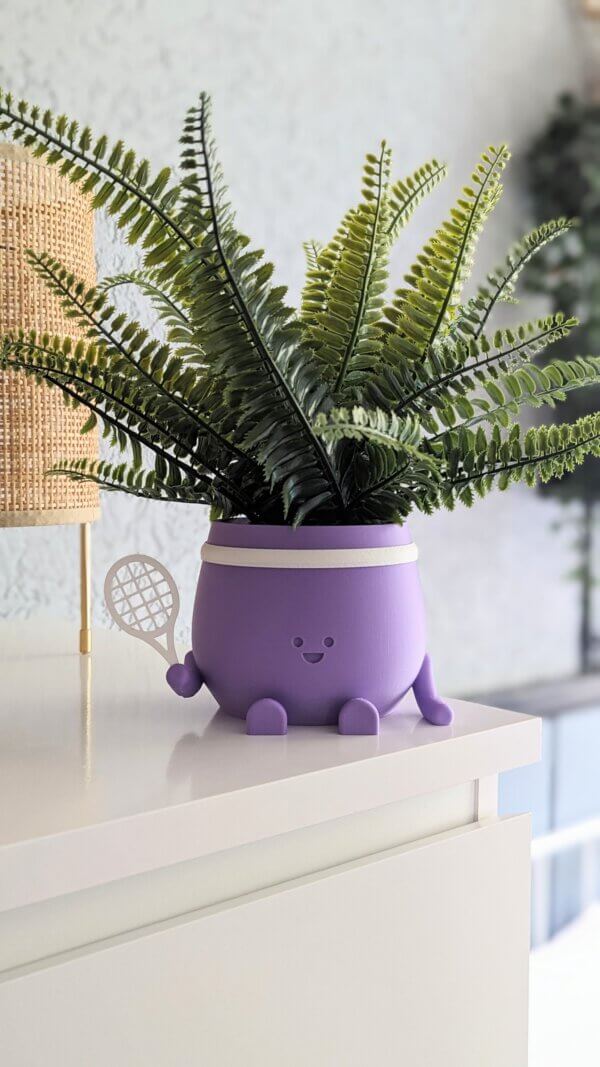 Happy tennis plant pot - Image 9