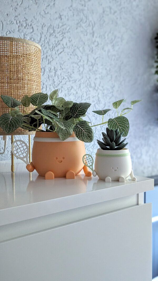 Happy tennis plant pot - Image 5