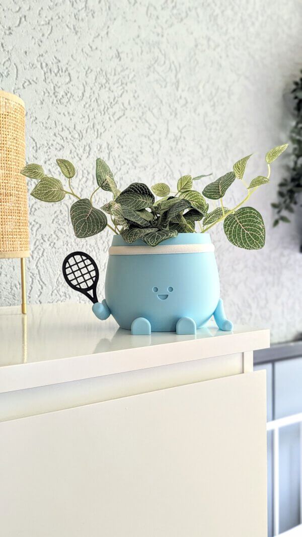 Happy tennis plant pot - Image 6